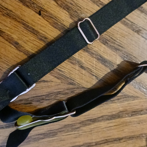 Victoria secret black strappy garterbelt size M/L - Picture 5 of 11